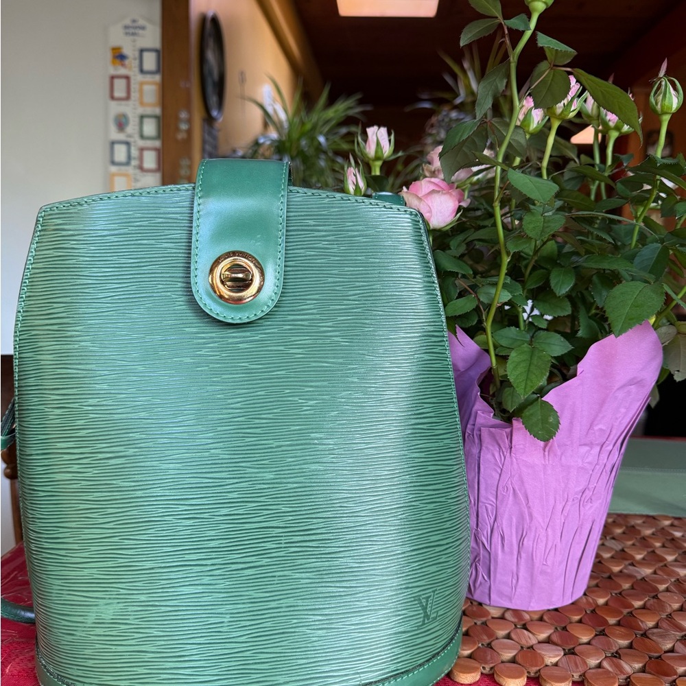 Vintage Green Louis Vuitton Epi Bag